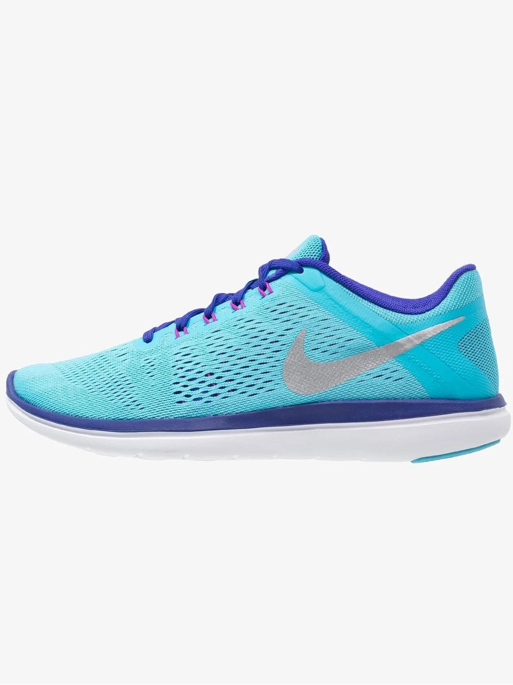 Nike Flex 2016 RN Turquoise Running Shoes (8.5)